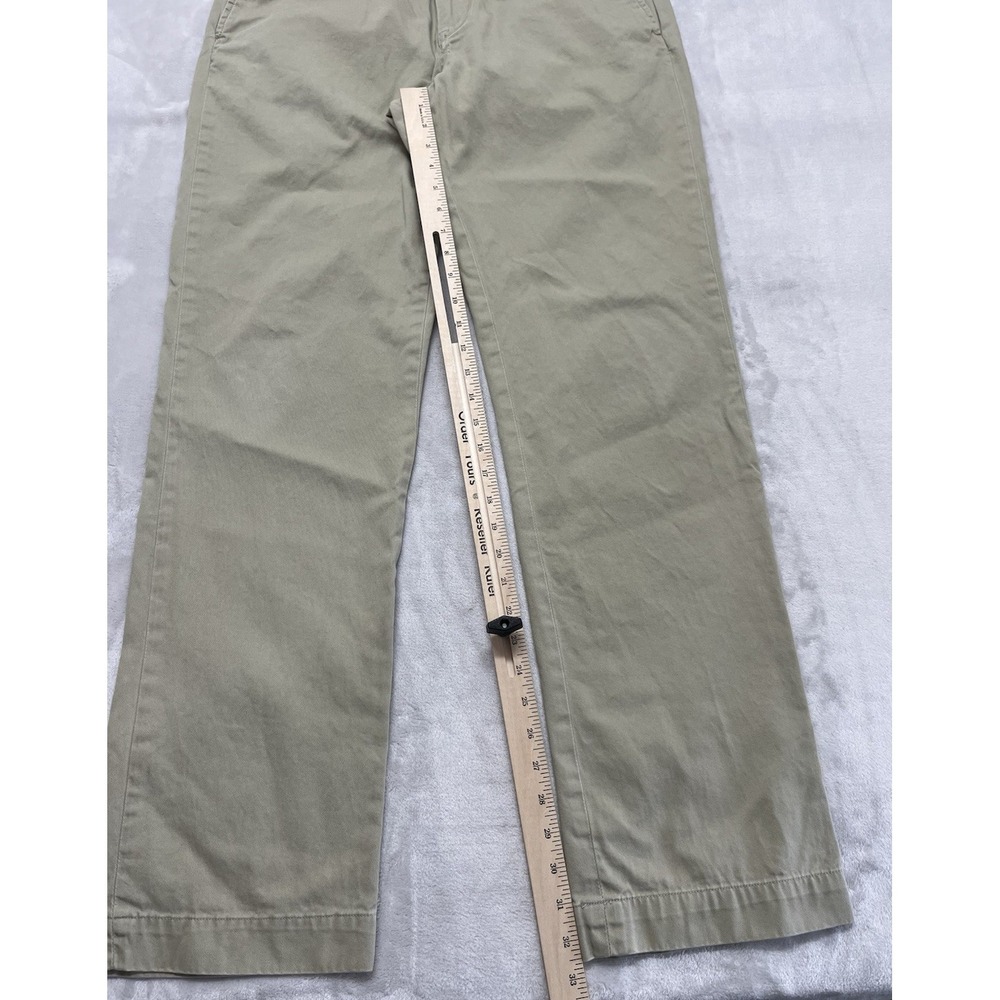 Ralph Lauren Pants Men 32x32.5 Beige The Polo Chino Classic Fit Cotton Twill - Picture 8 of 16